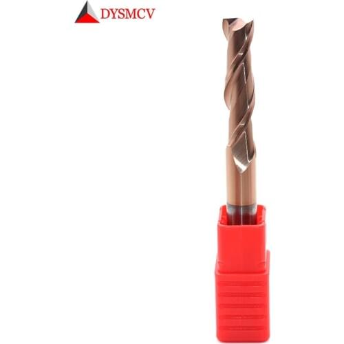 5 pcs End Mill 4mm Long 50mm HRC60 2F-D4x50L Solid Carbide Spiral Endmills CNC Lathe Milling Cutter Tools for metal machining