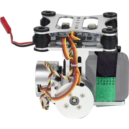 Aluminum 2-Axle Brushless Gimbal Camera Mount Controller Plug&Play for DIY Quadcopter for GOPRO 3 4 5 6 7 8/SJCAM/Osmo Action