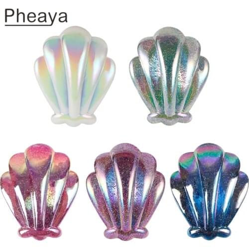Pheaya Shell Shiny Comb Princess Massage Comb Anti-static Hair Brush Multifunctional Styling Tool Reduce Hair Loss Accessorie