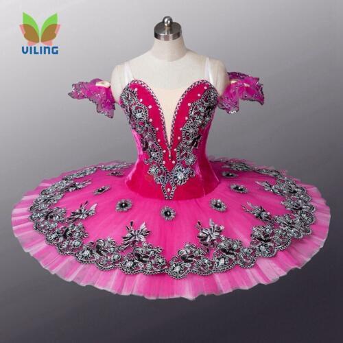 Ballet dress Pink classical ballet tutu Nutcracker professional ballet tutu Women ballerina ballet costume