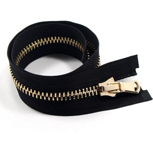Free shipping,5#,40-100cm,1pcs high quality black metal zipper,DIY clothing accessories,Tailor Sewing Tools Garment Accessories