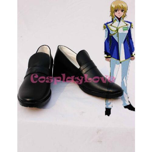 Gundam Seed Cosplay Cagalli Yula Athha Cosplay Shoes Boots Hand Made Custom-made For Halloween Christmas CosplayLove