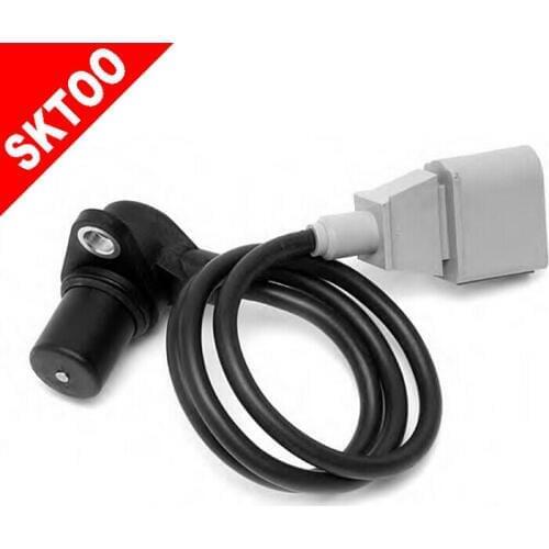 SKTOO Crankshaft Position Sensor For Audi/Skoda/Seat/VW Beetle Jetta Golf Passat 1.8T 2.0 06A906433C 0261210147 06A906433C