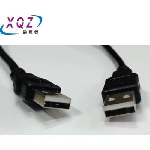 USB male to male 2.0 AM/AM USB M/M cable pure copper black pvc jacket 1.5m3m