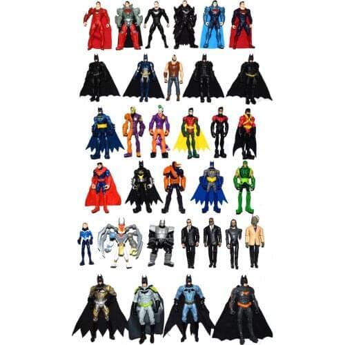 Lot of 5 Random DCU Young Justice Superheroes Zod Bane Joker Mixed Loose Loose Action Figure