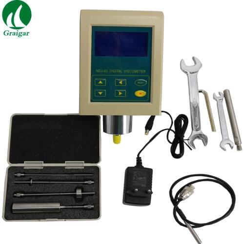 NDJ-9S Digital Rotational Viscosimeter Viscosity Meter for Liquid Viscose Capacity Viscosity Fluidimeter Tester by Fast Shipping