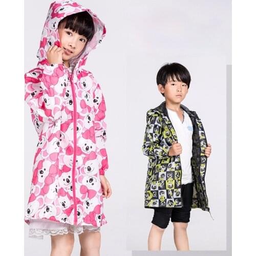 Hooded Toddler Cover Raincoat Jacket Outdoor Fashion Waterproof rain coat Kids Girls Ropa Para Lluvia Raining Coat Gear EA60YY