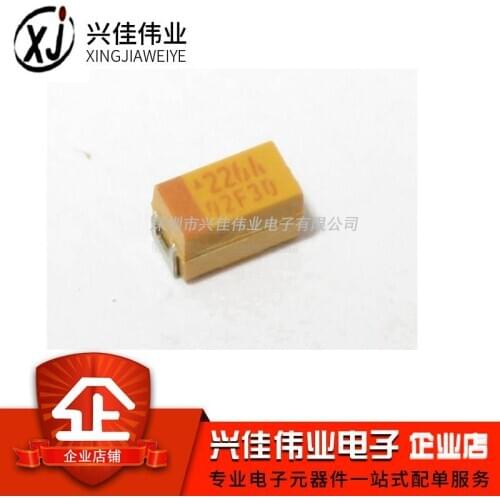 Original 20pcs/ 3216A 10V 22UF ±10% TAJA226K010RNJ 1206 Tantalum Capacitor