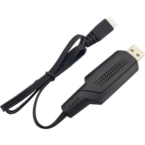 7.4V Lithium Battery USB Charger Cable For SYMA X8C X8W MJX X600 RC Drone X8G X6 WLtoys V912 V323 V333 Helicopter