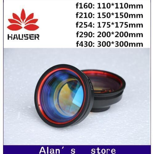 Fiber Marking Machine Marking Metal Scanning Lens Laser Scanning Lens Sizes 110 * 110 150 * 150 175 * 175 250 * 250