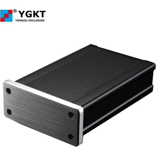 YGW-004 66.2*27.5-100 mm small aluminum mixer audio enclosure audio mixer aluminum box