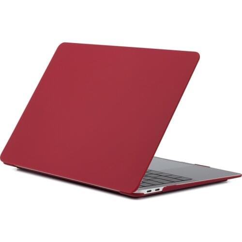 Laptop Hard Shell for Macbook Pro 13" A2338 M1 2020 MacBook Air 13" A2337 A2179/11"/Pro 15"/16"/White A1342 Matte Red Wine Case