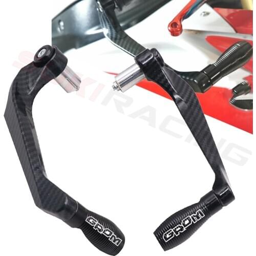 22MM Motorcycle For Honda GROM MSX125 MSX 125 2014 2015 2016 2017 Universal Handlebar Grips Brake Clutch Levers Guard Protector