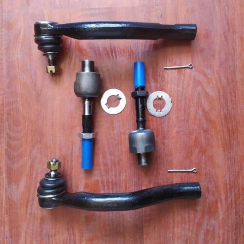 4Pc Front 2 Outer & 2 Inner Tie Rod fits 2004-2008 TSX & 2003-2007 Accor d Hon da 53010-SDA-A01