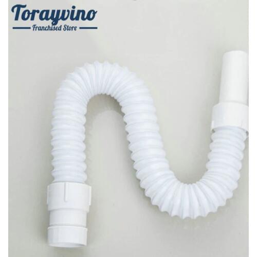 Hose Bathroom Accessory white hose 690mm 1/2*1/2 Round XSG01 plastic Bends Hose