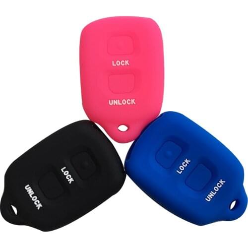 Key Cover for For Daihatsu Terios 2 Silicone Car Key Cover Protected FOB Shell Case for Avanza Rush Entry Remote Accessories