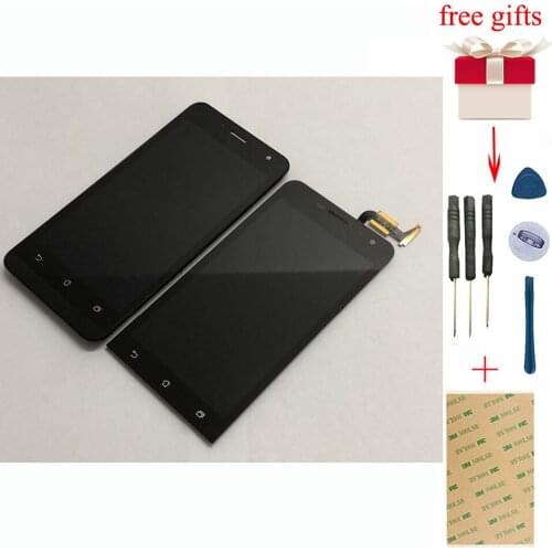 For Asus Zenfone 5 LITE A502CG LCD Display Monitor Panel + Touch Screen Digitizer Glass Sensor Assembly + Frame Bezel Housing