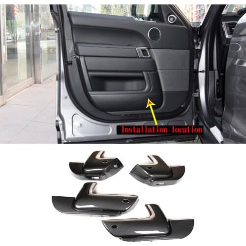 For Land Rover Range Rover Sport 2014-21 ABS carbon fiber door kick-proof all-inclusive panel decoration sticker Car Accessories