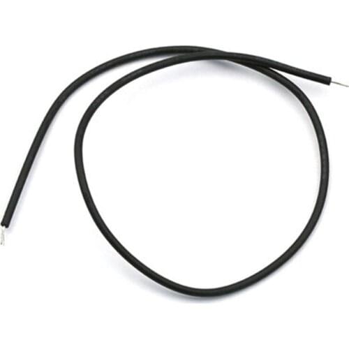 Double head tinning 26# 20cm wire length solder wire connecting wire black (20pcs)
