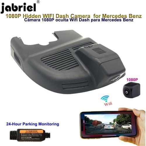 Jabriel Hidden Wifi 1080P Dash cam car camera for Mercedes Benz gla cla a 220 220d 250 45 amg 4MATIC w176 w177 2015 2017 2018
