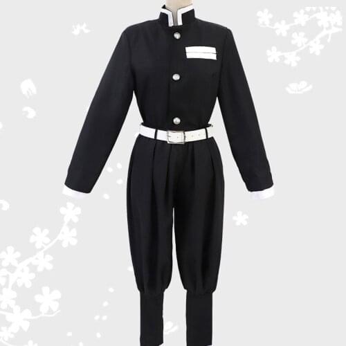 Anime Demon Slayer Cosplay Kimetsu no Yaiba Kamado Tanjirou Agatsuma Zenitsu Cosplay Costume Halloween Carnival Party Costume