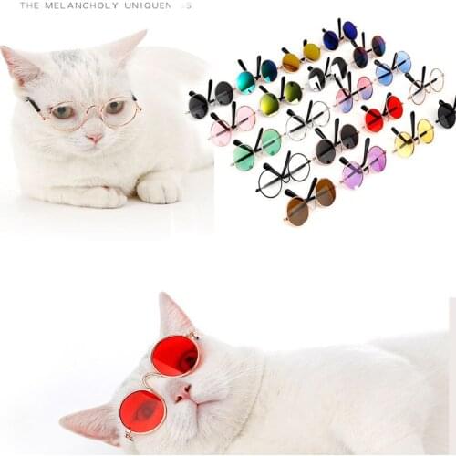 Fashion Cat Pet Glasses Dog Pet Supplies Accessories Cute Photo Props Sunglasses Funny Kitten Puppy Chihuahua Teddy