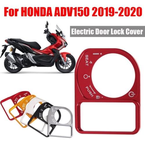 Motorcycle ADV 150 Switch Electric Door Lock Cover Guard Protector For Honda ADV 150 ADV150 2019 2020 Accessories