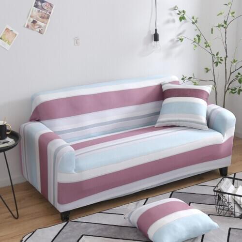 Elastic Sofa Cover Set Cotton Universal Sofa Covers for Living Room Pets Armchair Corner Couch Cover Corner Sofa Chaise Longue