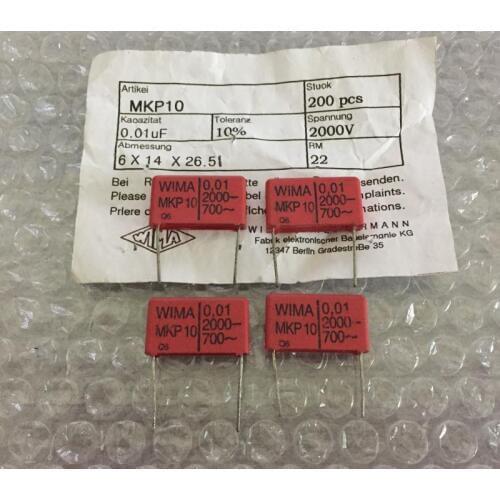 Original new 100% MKP10 0.01UF2000V fever coupled thin film poleless capacitor (Inductor)