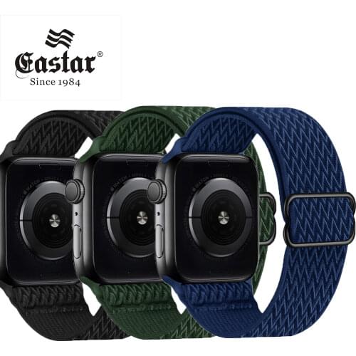 Nylon Loop Strap for Apple Watch Band 6 38mm 40mm 42mm 44mm Iwatch Series 6 5 4 3 2 Bohemia Elastic Watch Replacement Strap