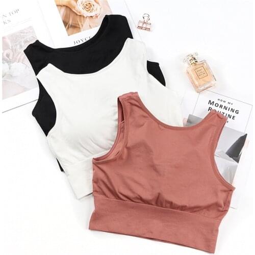 Sports Top Women Bra Yoga Breathable Anti-sweat Shockproof Padded Athletic Running Fitness Workout Sport Top