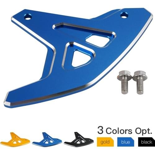 NICECNC Rear Brake Disc Guard Cover Protector For SUZUKI DRZ400SM DRZ 400 SM 2005-2019 Motorcycle Protection Gold Aluminum