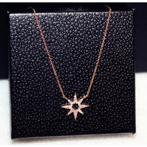 Rose gold-color rhinestone sunflower choker necklace women bijoux fashion jewelry wholesale elegant necklaces & pendants