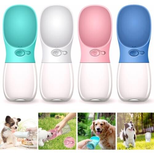 350ML Pet Water Bottle Outdoor Portable Dog Water Dispenser For Small Large Dogs Puppy Cat Drinking Fashion Feeder Accessories