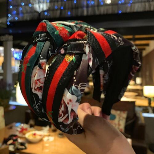 36pcs/lot DIY Simple Multi Fabrics British Preppy Stripe Head Bands BEE HeadBands Hair Styling Tools Accessory HA1275