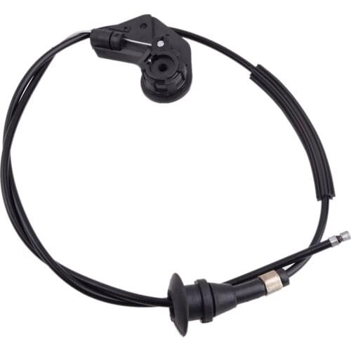 51238402615 Car Black Front Engine Hood Bonnet Release Mechanism Cable Wire Fit for BMW X5 E53