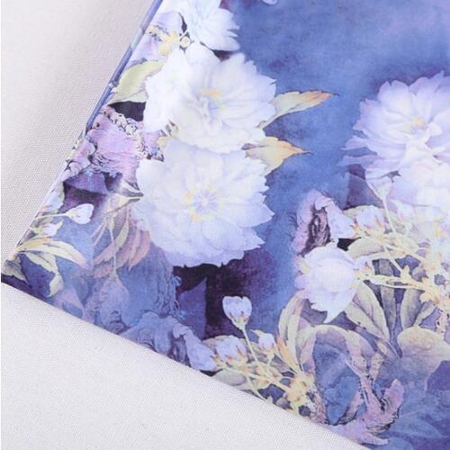 Mylb Cartoon Printed Fabric Cherry Blossom Japanese Style for Dress Cloth Tailoring Accessories