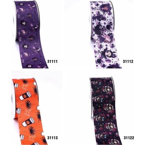 Free shipping 50 yard cartoon printed grosgrain ribbon 31111