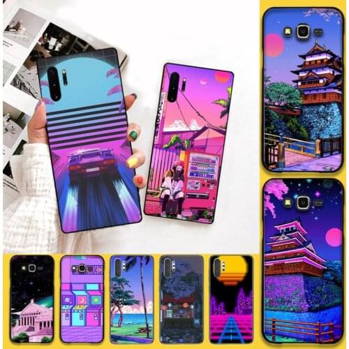 HPCHCJHM Art Pixel Aesthetic Customer Quality Phone Case For Samsung Note 7 8 9 10 Lite Plus Galaxy J7 J8 J6 Plus 2018 Prime