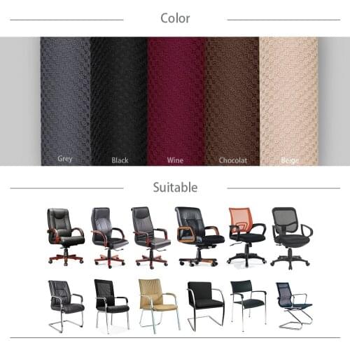 Office Chair Forearm Decompression Armrest Cover 2-piece Waterproof Armrest Slide Cover With Zipper Armrest Cover