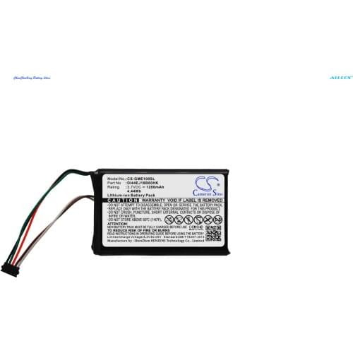 Cameron Sino 1200mAh GPS, Navigator Battery for Garmin 010-01161-00, Edge 1000