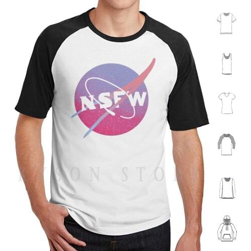 Nsfw ) T Shirt Cotton Men Diy Print Play On Words Vaporwave