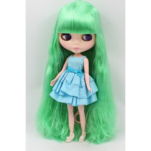 Nude blyth dolls(green hair) ssssl