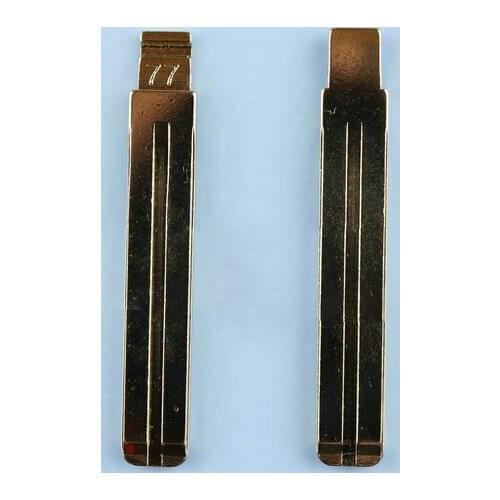 77# Remote Folding Flip Blank Uncut Blade for Toyota Crown Side Groove NO.77 for Hyundai IX35 Verna