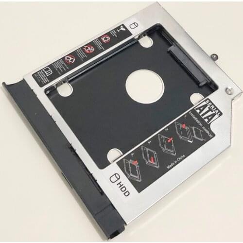 Bezel Front Cover Faceplate 2nd SATA 3.0 2.5" Hard Drive HDD SSD Optical Caddy for Lenovo Ideapad 300-15IBR 300-15ISK Series