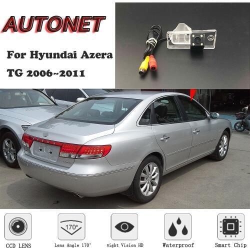 AUTONET HD Night Vision Backup Rear View camera For Hyundai Azera TG 2006~2011 CCD/license plate Camera or Bracket