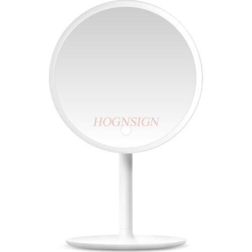Led Makeup Mirror Desktop Lamp Charging Dressing Table Dormitory Desktop Fill Light Network Red Mirror Stepless Dimming Sale