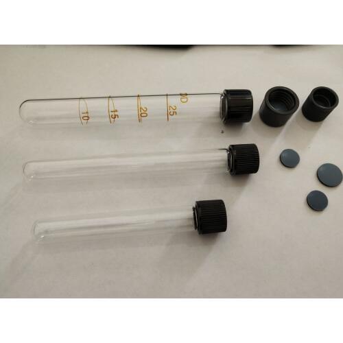 Digestion Tube 10ml 15ml 25ml COD Digestion Tube Threaded Port with Lid