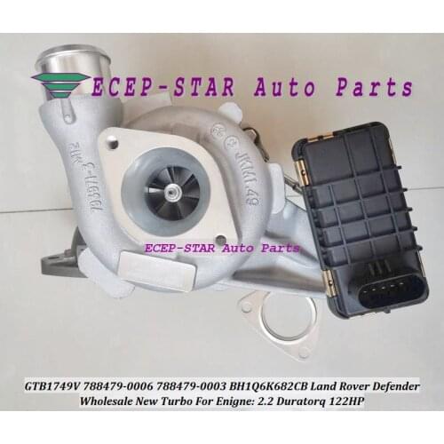Turbo GTB1749V 788479 788479-5006S 788479-5003S BH1Q6K682CB BH1Q6K682CA For Land-Rover Defender 2.2L Duratorq 90Kw 122HP 2011