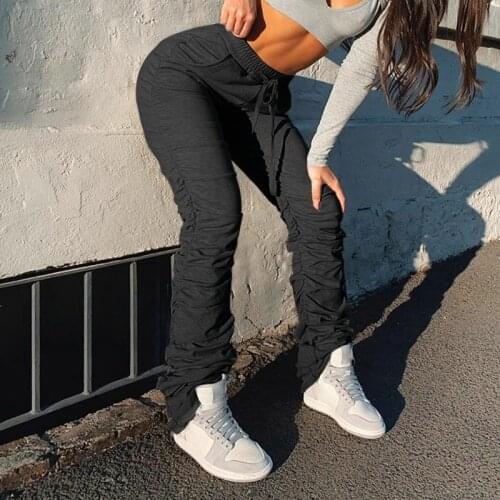 Women´s Loose Pants Casual Solid Harem Yoga New Joggerpant Trousers Harem Women Ankle-Length Long Trousers Casual Joggers